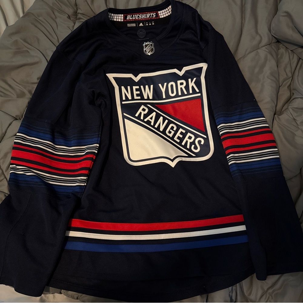 NHL New York Rangers Navy Blue Jersey